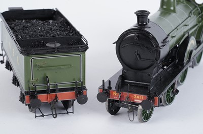 Lot 96 - An Ace Products metal kit-built 0-gauge 4-4-0 locomotive and six-wheel tender