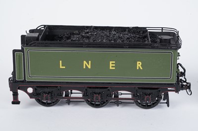 Lot 96 - An Ace Products metal kit-built 0-gauge 4-4-0 locomotive and six-wheel tender
