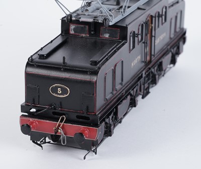 Lot 99 - A metal kit-built 0-gauge 4-4 Bo-Bo electric locomotive