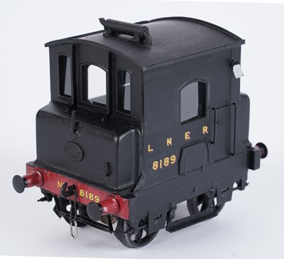 Lot 131 - A metal kit-built 0-gauge 0-4-0 locomotive
