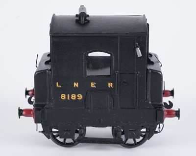 Lot 131 - A metal kit-built 0-gauge 0-4-0 locomotive