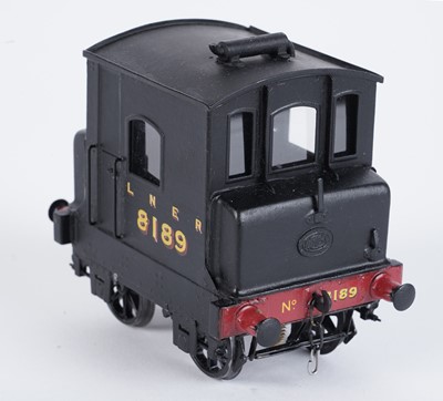Lot 131 - A metal kit-built 0-gauge 0-4-0 locomotive