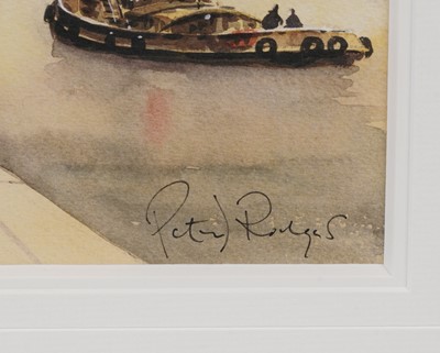 Lot 253 - Peter Rodgers - Moored at the Quay | signed limited edition giclée print