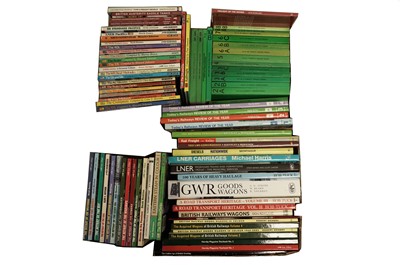 Lot 281 - A selection of books relating to trains and railways