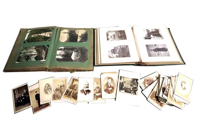 Lot 355 - An early 20th Century Canadian postcard album, and other photographs and postcards