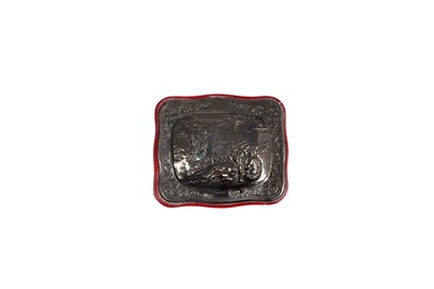Lot 1329 - Five various Elizabeth II photograph frames and a jewellery box