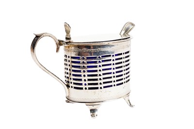 Lot 1500 - A Victorian matched condiment set