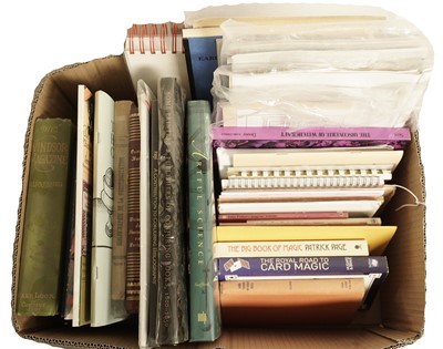 Lot 321 - A selection of books and ephemera relating to magic