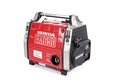 Lot 191 - A Honda EM650 portable generator