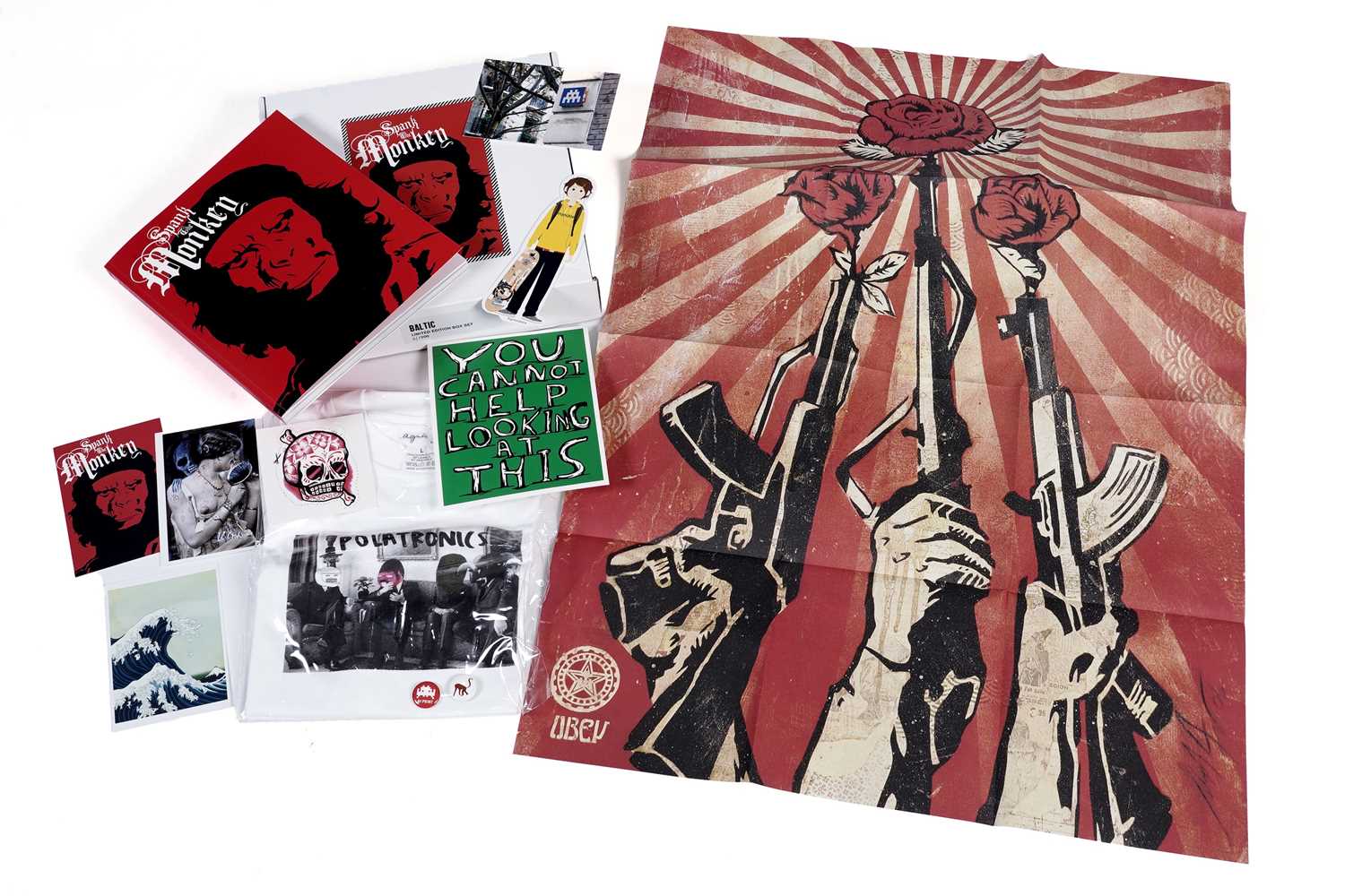 Lot 927 - Contemporary collaborative - "Spank the Monkey" | BALTIC limited edition exhibition box set
