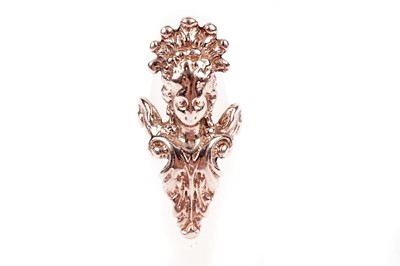 Lot 602 - A 9ct gold ring of Neoclassical influence