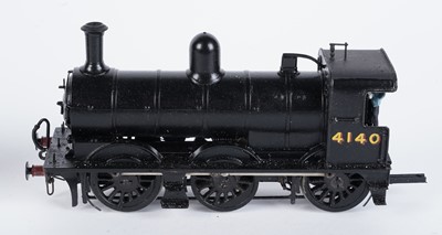 Lot 148 - A metal kit-built 0-gauge 0-6-0 locomotive and six-wheel tender