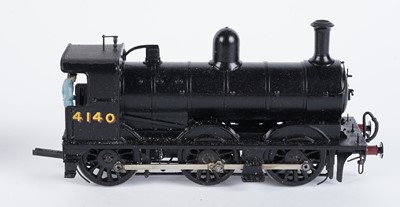 Lot 148 - A metal kit-built 0-gauge 0-6-0 locomotive and six-wheel tender
