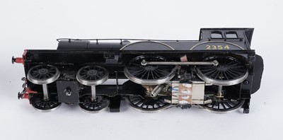 Lot 173 - A Medley Models metal kit-built 0-gauge 4-4-0 locomotive and six-wheel tender