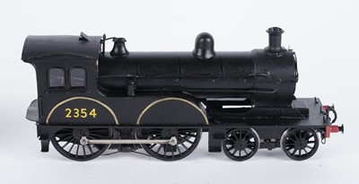 Lot 173 - A Medley Models metal kit-built 0-gauge 4-4-0 locomotive and six-wheel tender