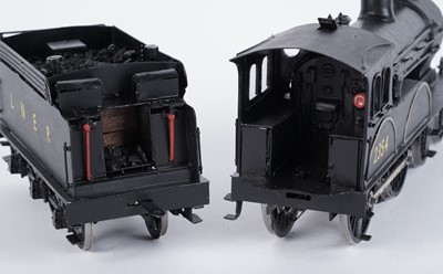 Lot 173 - A Medley Models metal kit-built 0-gauge 4-4-0 locomotive and six-wheel tender