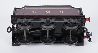 Lot 174 - A Hornby 0-gauge 4-4-0 locomotive and six-wheel tender