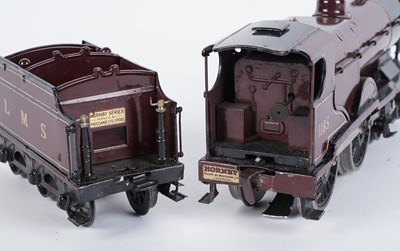 Lot 174 - A Hornby 0-gauge 4-4-0 locomotive and six-wheel tender