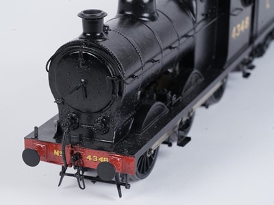 Lot 185 - A Gladiator Models metal kit-built 0-gauge 0-6-0 locomotive and six-wheel tender