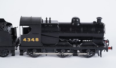 Lot 185 - A Gladiator Models metal kit-built 0-gauge 0-6-0 locomotive and six-wheel tender