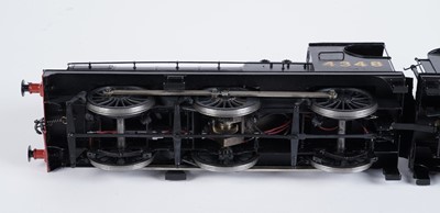 Lot 185 - A Gladiator Models metal kit-built 0-gauge 0-6-0 locomotive and six-wheel tender