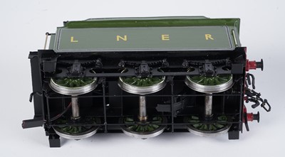 Lot 191 - A metal kit-built 0-gauge 4-6-0 locomotive and six-wheel tender