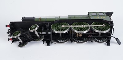 Lot 191 - A metal kit-built 0-gauge 4-6-0 locomotive and six-wheel tender