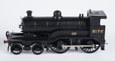 Lot 206 - A metal kit-built 0-gauge 4-4-0 locomotive and six-wheel tender