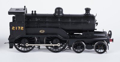 Lot 206 - A metal kit-built 0-gauge 4-4-0 locomotive and six-wheel tender
