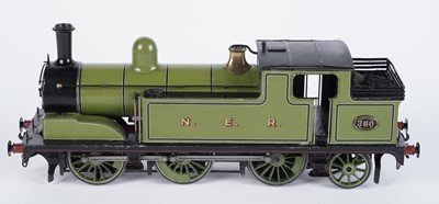 Lot 207 - A metal kit-built 0-gauge 0-6-2 locomotive