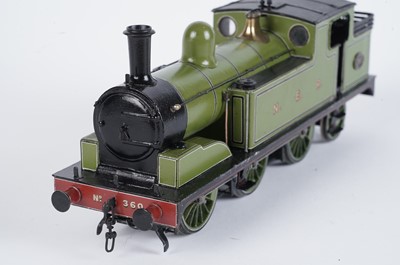 Lot 207 - A metal kit-built 0-gauge 0-6-2 locomotive