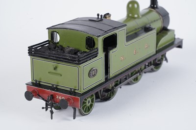 Lot 207 - A metal kit-built 0-gauge 0-6-2 locomotive