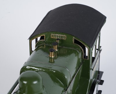 Lot 238 - A metal kit-built 0-gauge 4-4-0 locomotive and six-wheel tender