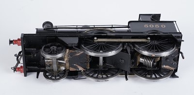 Lot 240 - A metal kit-built 0-gauge 2-4-0 locomotive and six-wheel tender