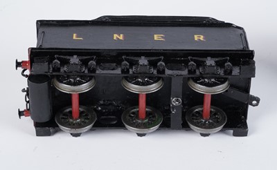 Lot 241 - A metal kit-built 0-gauge 4-6-0 locomotive and six-wheel tender