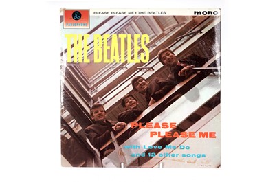 Lot 553 - The Beatles - Please Please Me LP, 1963 Mono first pressing