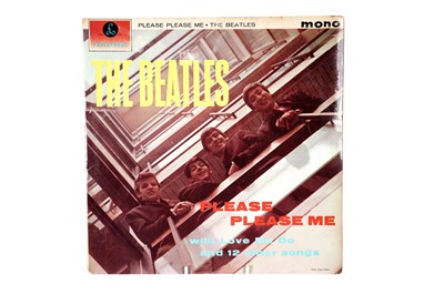 Lot 554 - The Beatles - Please Please Me LP