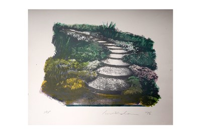 Lot 1002 - Ivor Abrahams - Pathways IIII | artist's proof lithograph
