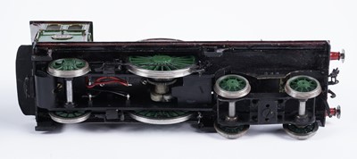 Lot 259 - A metal kit-built 0-gauge 4-2-2 locomotive and six-wheel tender