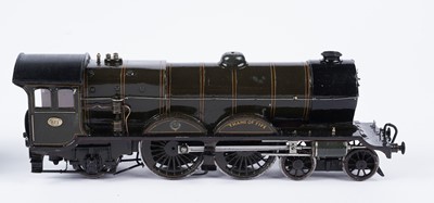 Lot 260 - A metal kit-built 0-gauge 4-4-2 locomotive and six-wheel tender