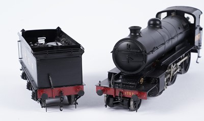 Lot 263 - A metal kit-built 0-gauge 2-6-0 locomotive and six-wheel tender
