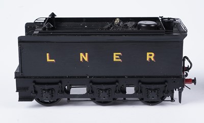 Lot 263 - A metal kit-built 0-gauge 2-6-0 locomotive and six-wheel tender
