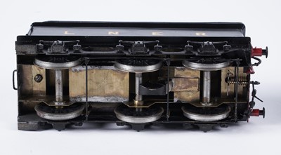 Lot 263 - A metal kit-built 0-gauge 2-6-0 locomotive and six-wheel tender