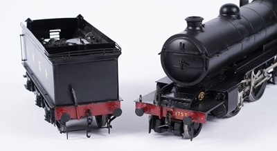Lot 263 - A metal kit-built 0-gauge 2-6-0 locomotive and six-wheel tender
