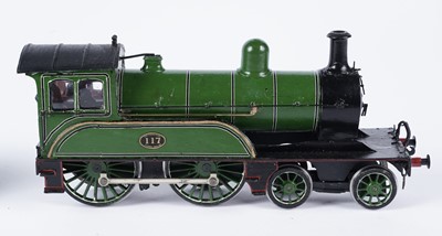 Lot 264 - A metal kit-built 0-gauge 4-4-0 locomotive and six-wheel tender