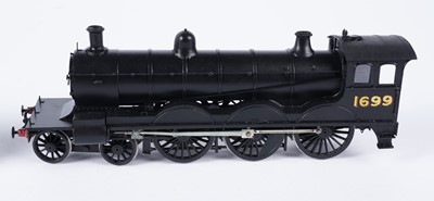 Lot 281 - A metal kit-built 0-gauge 4-6-0 locomotive and six-wheel tender