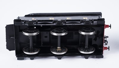 Lot 281 - A metal kit-built 0-gauge 4-6-0 locomotive and six-wheel tender