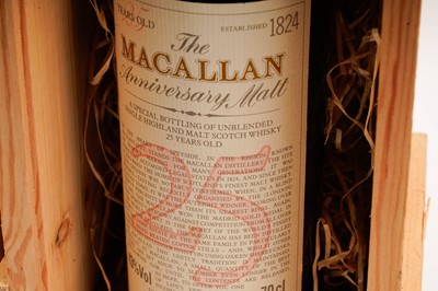 Lot 141 - The Macallan Anniversary Malt, 25 years old