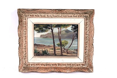 Lot 131 - Emilie Bou - Moroccan Coastal View | oil