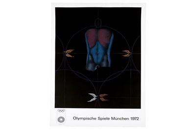 Lot 1178 - Paul Wunderlich - Olympic Games Munich 1972 poster | signed limited edition lithograph